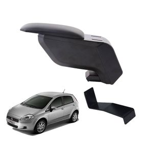 3 Tıkla Fiat Grande Punto 2007 Siyah Delmesiz Çelik Ayaklı Kol Dayama Kolçak