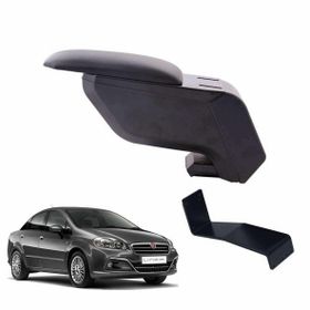 3 Tıkla Fiat Linea 2009 Siyah Delmesiz Çelik Ayaklı Kol Dayama Kolçak
