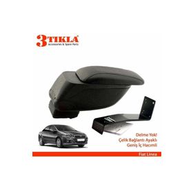 3 Tıkla Fiat Linea Geniş Hacimli Delmesiz Çelik Ayaklı Kol Dayama Kolçak