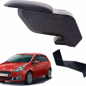 3 Tıkla Fiat Punto 2013 Siyah Delmesiz Çelik Ayaklı Kolçak Kol Dayama