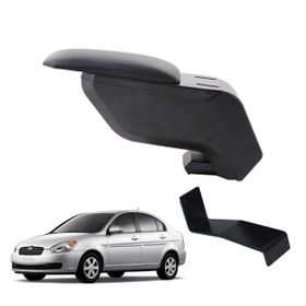 3 Tıkla Hyundai Accent Era 2006 Siyah Delmesiz Çelik Ayaklı Kolçak Kol Dayama