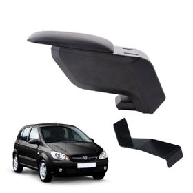 3 Tıkla Hyundai Getz 2006 Delmesiz Çelik Ayaklı Siyah Kolçak