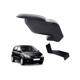 3 Tıkla Hyundai Getz 2006 Delmesiz Çelik Ayaklı Siyah Kolçak