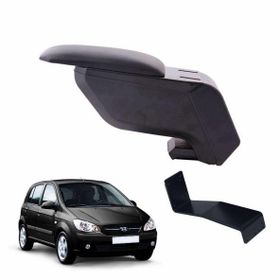 3 Tıkla Hyundai Getz 2008 Delmesiz Çelik Ayaklı Siyah Kolçak