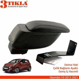 3 Tıkla Hyundai İ10 2013-2021 Geniş Hacimli Delmesiz Çelik Ayaklı Kolçak