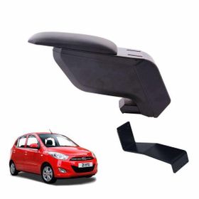 3 Tıkla Hyundai İ10 2013 Delmesiz Çelik Ayaklı Siyah Kolçak
