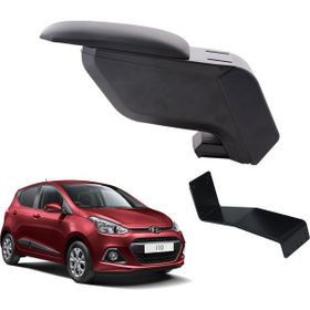 3 Tıkla Hyundai İ10 2017 Delmesiz Çelik Ayaklı Siyah Kolçak