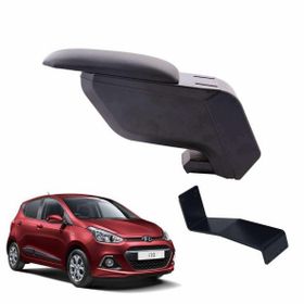 3 Tıkla Hyundai İ10 2019 Delmesiz Çelik Ayaklı Siyah Kolçak