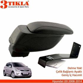 3 Tıkla Hyundai İ20 2008-2014 Geniş Hacimli Delmesiz Çelik Ayaklı Kolçak
