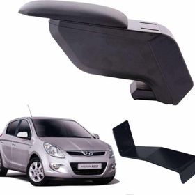 3 Tıkla Hyundai İ20 2008 Delmesiz Çelik Ayaklı Siyah Kolçak