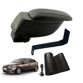 3 Tıkla Hyundai İ20 2018 Geniş Hacimli Delmesiz Çelik Ayaklı Kolçak