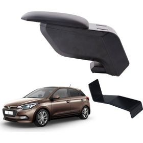 3 Tıkla Hyundai İ20 2020 Delmesiz Çelik Ayaklı Siyah Kolçak