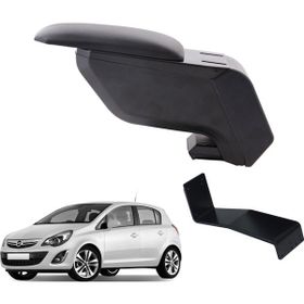 3 Tıkla Opel Corsa D 2013 Delmesiz Çelik Ayaklı Siyah Kolçak