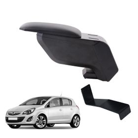3 Tıkla Opel Corsa D 2014 Delmesiz Çelik Ayaklı Siyah Kolçak