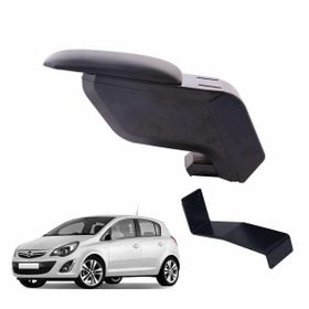 3 Tıkla Opel Corsa D 2014 Delmesiz Çelik Ayaklı Siyah Kolçak