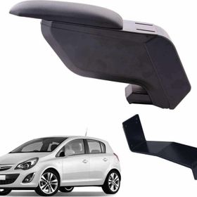 3 Tıkla Opel Corsa D 2014 Delmesiz Çelik Ayaklı Siyah Kolçak