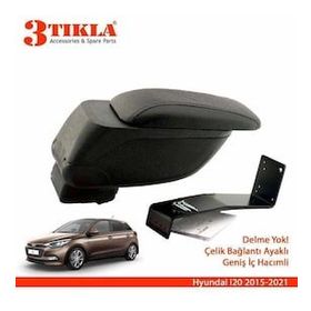 3 Tıkla Opel Corsa E 2014 Geniş Hacimli Delmesiz Çelik Ayaklı Kol Dayama Kolçak