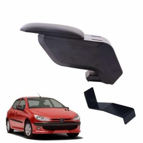 3 Tıkla Peugeot 206 2009 Delmesiz Çelik Ayaklı Siyah Kolçak