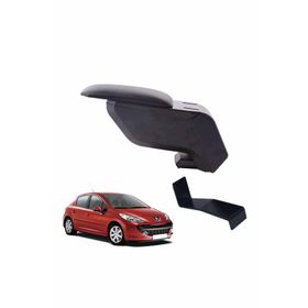 3 Tıkla Peugeot 207 2010 Delmesiz Çelik Ayaklı Siyah Kolçak