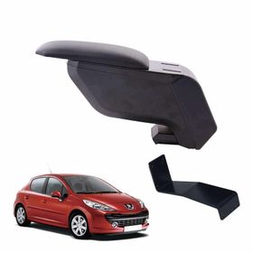 3 Tıkla Peugeot 207 2011 Delmesiz Çelik Ayaklı Siyah Kolçak