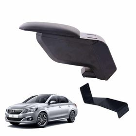 3 Tıkla Peugeot 301 2012 Delmesiz Çelik Ayaklı Siyah Kolçak