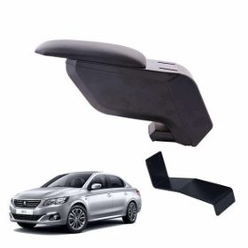 3 Tıkla Peugeot 301 2013 Delmesiz Çelik Ayaklı Siyah Kolçak