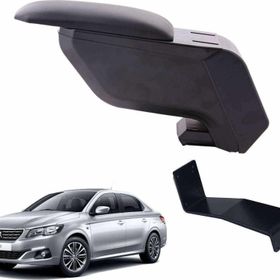 3 Tıkla Peugeot 301 2014 Delmesiz Çelik Ayaklı Siyah Kolçak