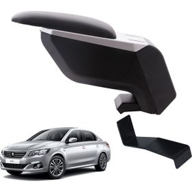 3 Tıkla Peugeot 301 2016 Delmesiz Çelik Ayaklı Gri-Siyah Kolçak