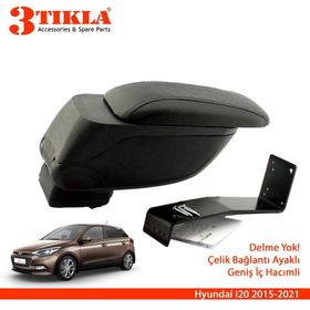 3 Tıkla Renault Clio 4 Hb 2014 Delmesiz Çelik Ayaklı Siyah Kolçak