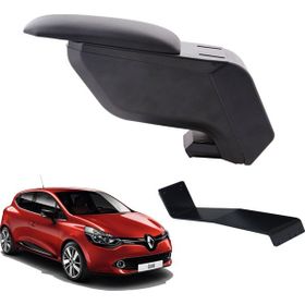 3 Tıkla Renault Clio 4 Hb 2018 Delmesiz Çelik Ayaklı Siyah Kolçak