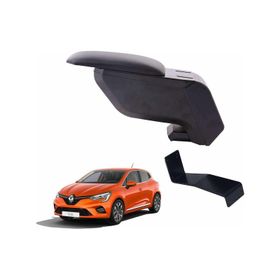 3 Tıkla Renault Clio 5 2022 Delmesiz Çelik Ayaklı Siyah Kolçak
