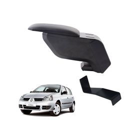 3 Tıkla Renault Clio Hb 2003 Delmesiz Çelik Ayaklı Siyah Kolçak
