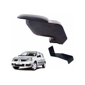 3 Tıkla Renault Clio Hb 2004 Delmesiz Çelik Ayaklı Siyah Kolçak