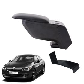 3 Tıkla Renault Fluence 2010 Siyah Delmesiz Çelik Ayaklı Kolçak
