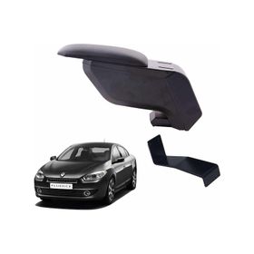 3 Tıkla Renault Fluence 2010 Siyah Delmesiz Çelik Ayaklı Kolçak
