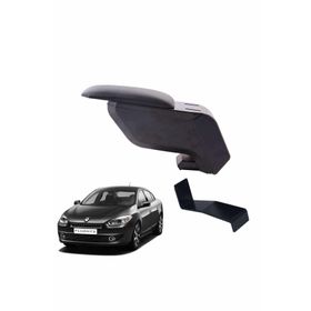 3 Tıkla Renault Fluence 2011 Siyah Delmesiz Çelik Ayaklı Kolçak