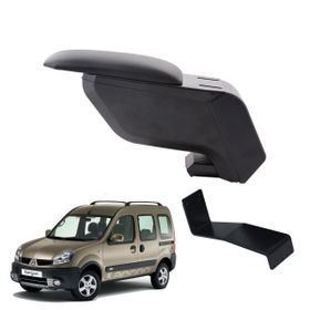 3 Tıkla Renault Kangoo 2002 Siyah Delmesiz Çelik Ayaklı Kolçak