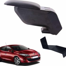 3 Tıkla Renault Megane 3 Hb 2010 Siyah Delmesiz Çelik Ayaklı Kolçak