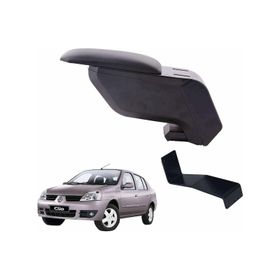 3 Tıkla Renault Symbol 1999 Siyah Delmesiz Çelik Ayaklı Kolçak