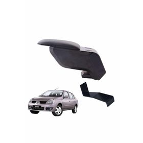 3 Tıkla Renault Symbol 2003 Siyah Delmesiz Çelik Ayaklı Kolçak