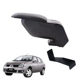 3 Tıkla Renault Symbol 2004 Siyah Delmesiz Çelik Ayaklı Kolçak