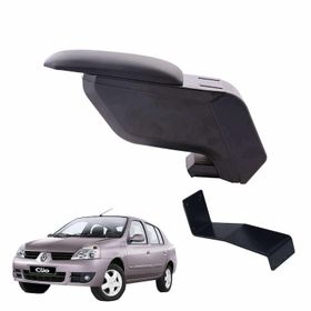 3 Tıkla Renault Symbol 2007 Siyah Delmesiz Çelik Ayaklı Kolçak
