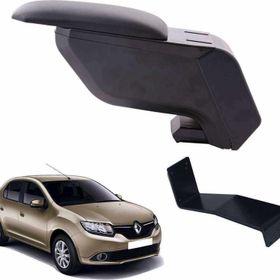 3 Tıkla Renault Symbol 2014 Siyah Delmesiz Çelik Ayaklı Kolçak