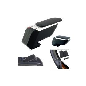 3 Tıkla Vw Caddy 2004-2015 Premium HQ Lüks ABS Ayaklı Gri-Siyah Kolçak