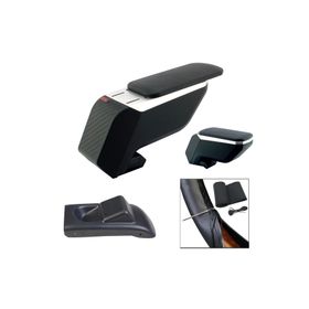 3 Tıkla Vw Caddy 2004-2015 Premium HQ Lüks ABS Ayaklı Gri-Siyah Kolçak