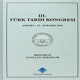 3. Türk Tarih Kongresi - kollektif