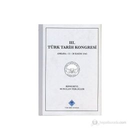 3. Türk Tarih Kongresi - kollektif