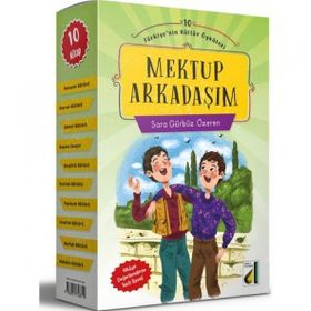 3. Ve 4. Sınıf Hikaye Kitabı 10 Kitap Mektup Arkadaşım Damla Yayınevi