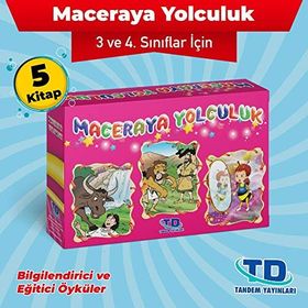 3. Ve 4. Sınıflar İçin Maceraya Yolculuk 5 Kitap Takım