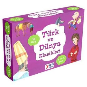 3. ve 4. Sınıflar İçin Türk Ve Dünya Klasikleri 10 Kitap